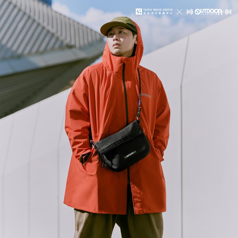 RainBeat Coat 透氣防水風衣(橘色款) - 其他 - 聚酯纖維 橘色