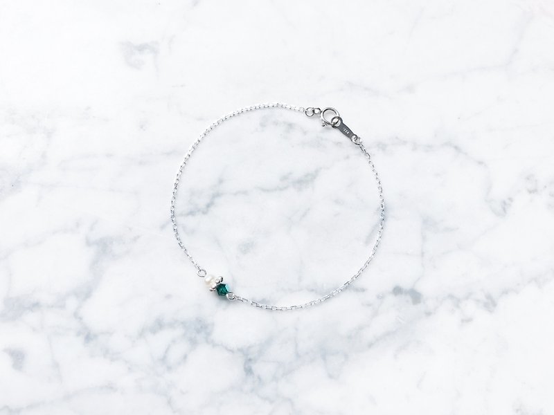 ::Birthday crystal:: Birthday Crystal (13 colors) Snow Flake Bracelet (2.0) - Bracelets - Other Metals 
