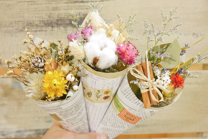 來份下午茶吧。甜筒花花(外帶甜筒款三入組) - 植物/盆栽/盆景 - 植物．花 多色