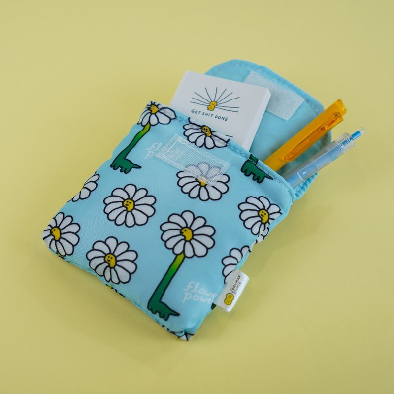 JOGUMAN-Pocket storage bag (Wrist dragon flower style)【JOGUMAN Korean official agent】 - Toiletry Bags & Pouches - Cotton & Hemp 