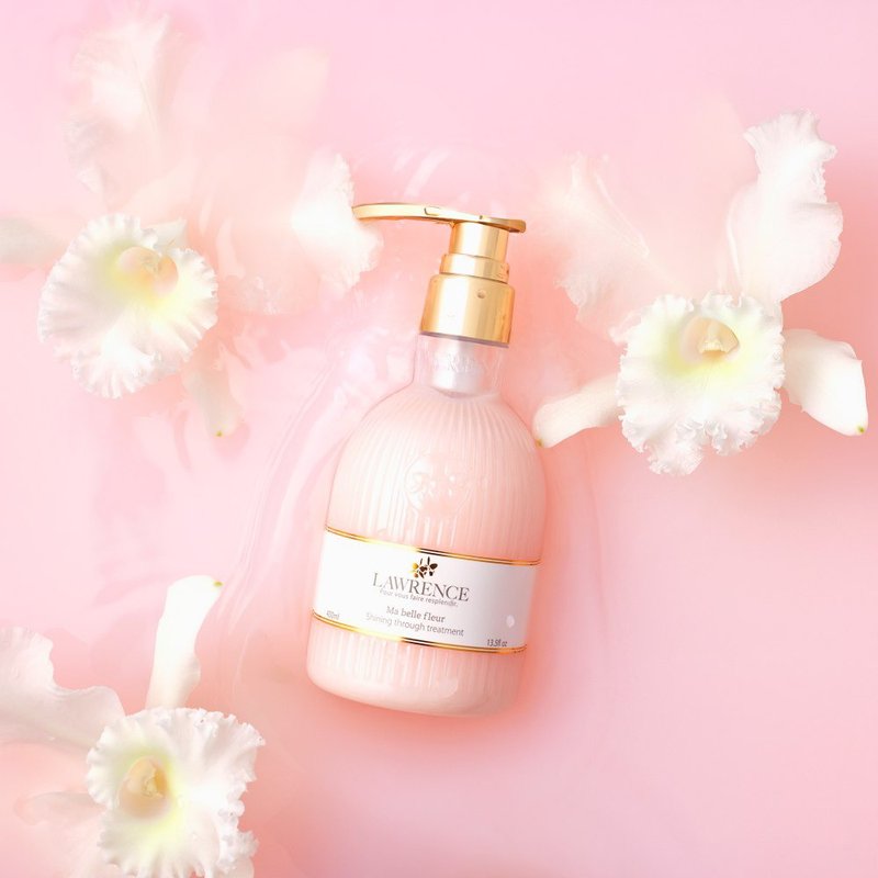 LAWRENCE - Pink Sparkling Nourishing Repair Milk 400ml / Refill Pack 350ml - ครีมนวด - วัสดุอื่นๆ 