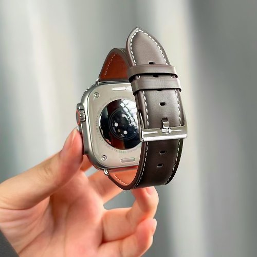 BOVER Apple watch錶帶/義大利植鞣革真皮錶帶【可定製化】柔韌天然牛皮