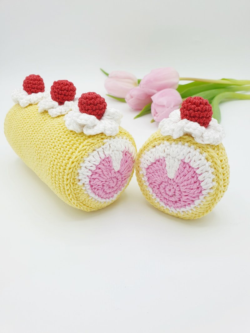 Valentine's Day Heart Cake Roll | Crochet Sweet Pattern PDF - 手工藝教學/工具書 - 其他材質 
