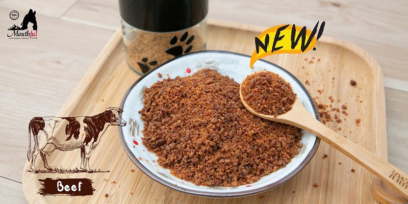Mouthful Master Mao Crispy Beef Floss 100g Mixed Feed Dog Meat Floss Cat Meat Floss Must Buy - Snacks - Other Materials 