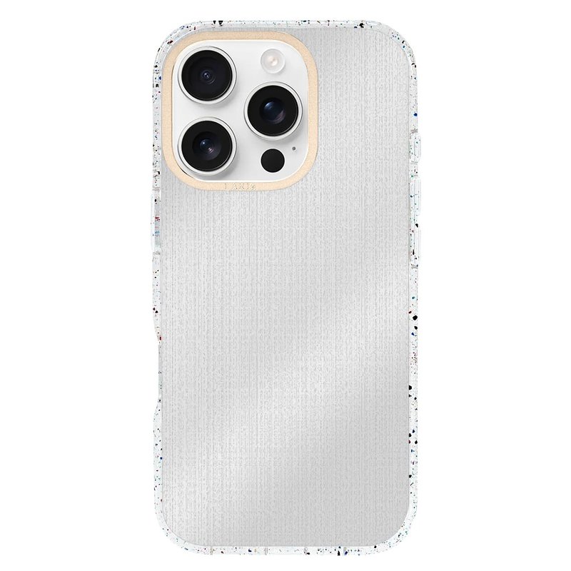 霧面髮絲紋 星光銀 磁吸手機防摔殼 iPhone 16 15 14 13 Pro Max - 手機殼/手機套 - 環保材質 銀色