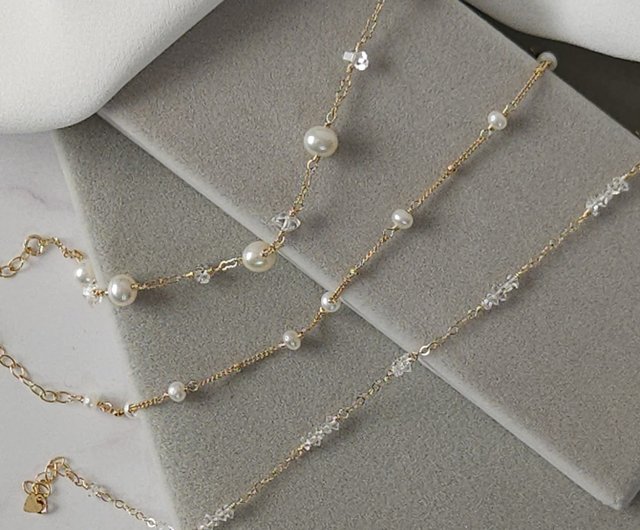 14kgf淡水パールブレスレット（小） - ショップ calliebijou