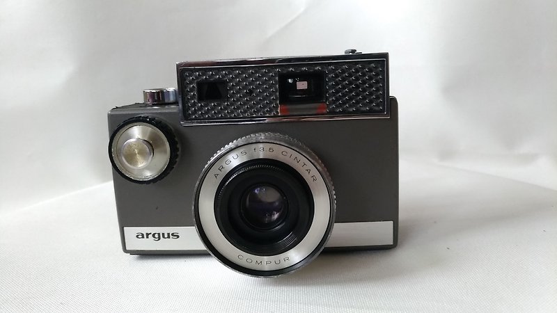 アンティークカメラ1960ArgusAutronic 35（カメラケース付き） - カメラ - 金属 グレー