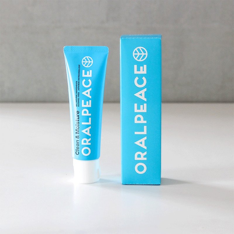 人用清新薄荷酵素牙膏 日本專利原裝 ORALPEACE口樂平 牙周凝露 - 牙刷/口腔清潔 - 濃縮/萃取物 藍色