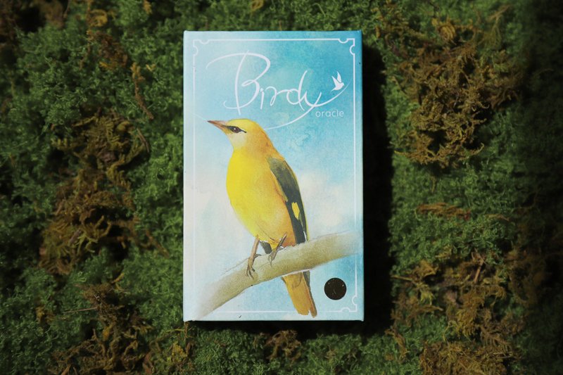 Birdy Oracle | A Gentle Dreamy Oracle Deck of Birds & Spiritual Message - 桌遊/卡牌 - 紙 藍色