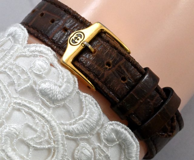 OLD GUCCI Shelley Line Quartz Watch グッチ Vintage GUCCI SHELLY LINE 30mm Quartz Watch (New Battery