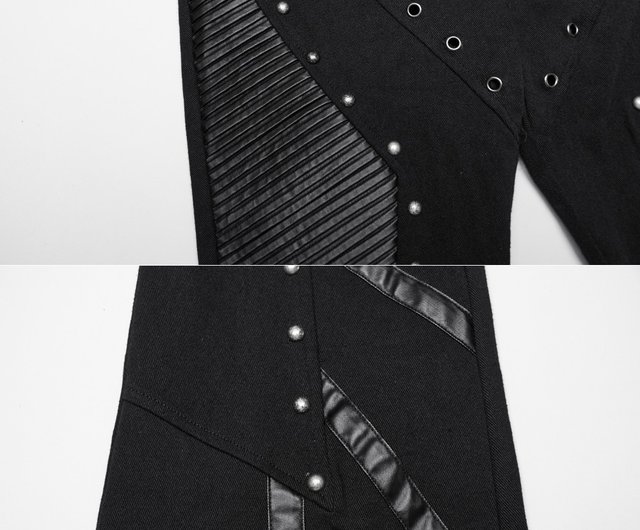 サイバーパンク ウエスタン ウォーロック ツイル フレア パンツ