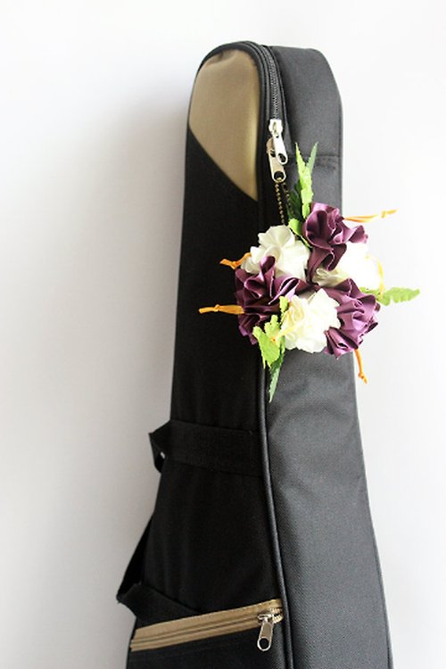 Ukulele ribbon leis DIY Kit with Tutorial, Craft Gift