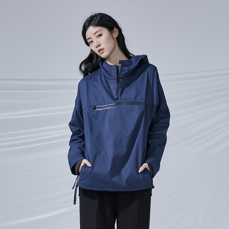 DYCTEAM - 3M Waterproof Anorak Waterproof Jacket - Unisex Hoodies & T-Shirts - Polyester Blue