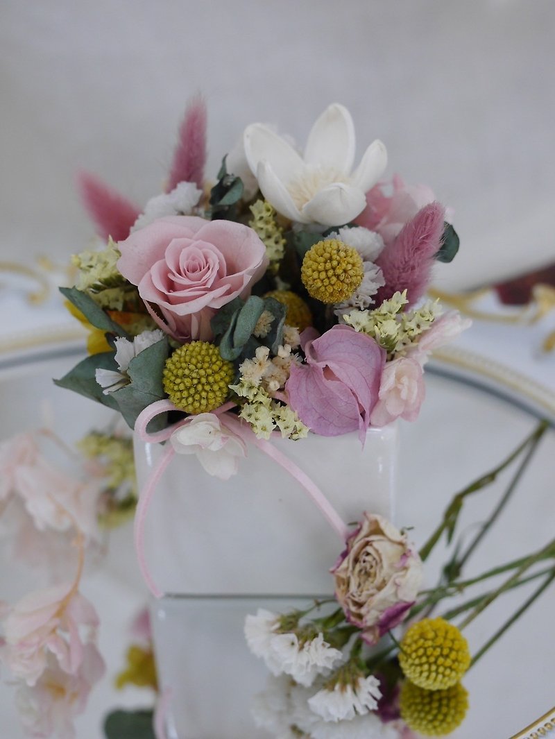 [French Garden] Pink Spring Day - Dried Flowers & Bouquets - Plants & Flowers Pink