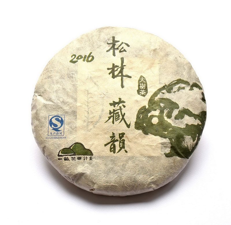 Tea Field Project-2016 Pinewood Tibetan Rhyme Pu'er Green Cake Pu'er Raw Tea - Tea - Other Materials 