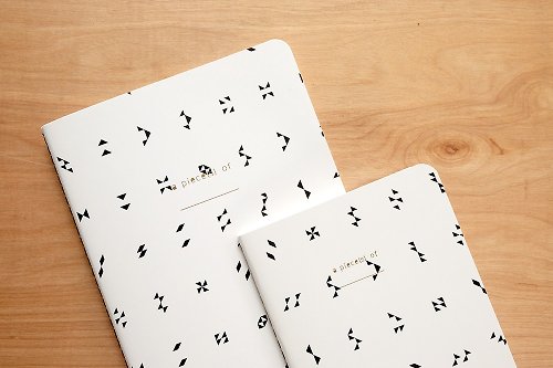 A PIECE(S) OF PAPER Notebook set : Tribeangle (set of 2)