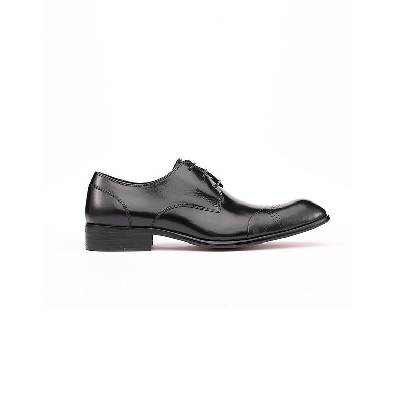 Kings Collection Genuine Leather Falco Formal Shoes KV80054 Black - Men's Leather Shoes - Genuine Leather Black