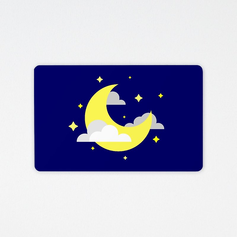 Starry night sky | Easy Card (non-card attached) - Other - Other Materials Blue