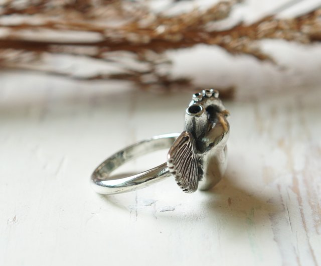 Human heart ring sales
