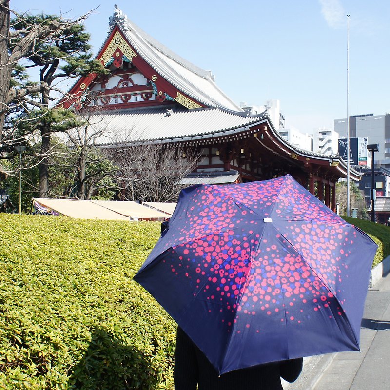 超輕防風抗UV自動傘 - 點點彩繪 - 雨傘/雨衣 - 防水材質 