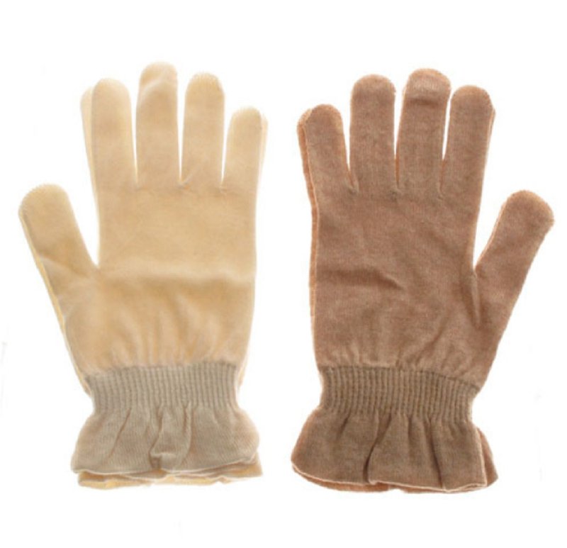 Earth tree fair trade fair trade - organic cotton anti-UV sunscreen gloves - Gloves & Mittens - Cotton & Hemp 
