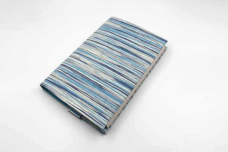 [Paper cloth home] book cover, book jacket, hand account cover, notebook cover (A5/G16K) corrugated blue - Notebooks & Journals - Paper Blue
