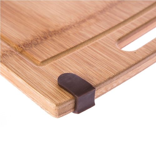 HOLA high-density wood fiber grooved anti-slip cutting board M size - Shop  hola-testritegroup Serving Trays & Cutting Boards - Pinkoi