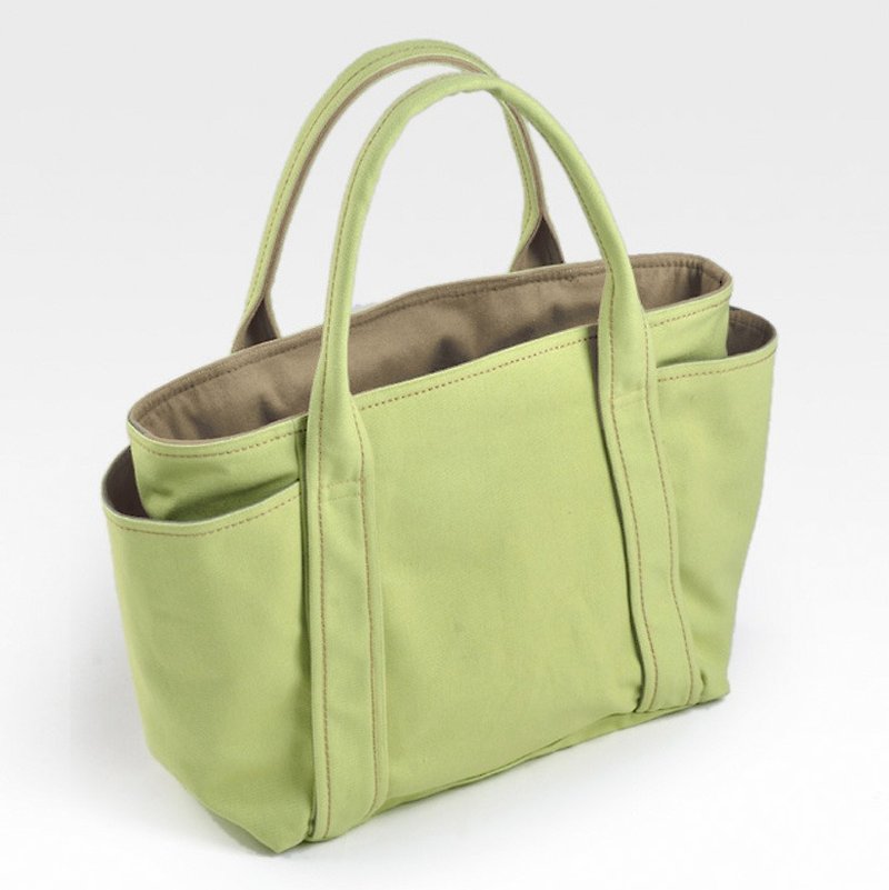 Universal shoulder bag - apple green (medium) - กระเป๋าแมสเซนเจอร์ - ผ้าฝ้าย/ผ้าลินิน สีเขียว
