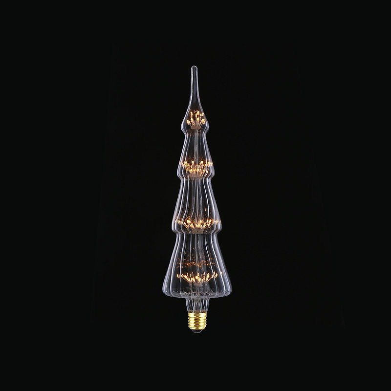 Christmas limited‧LED‧Firework bulb‧Christmas tree bulb│Good Form‧Good shape - โคมไฟ - แก้ว สีเหลือง