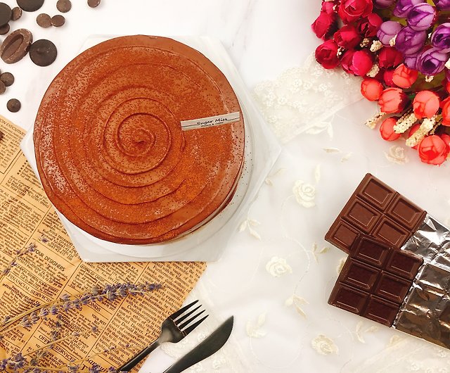 Valrhona Chocolate Melaleuca 6-inch - Shop Sugar Miss Cake & Desserts -  Pinkoi