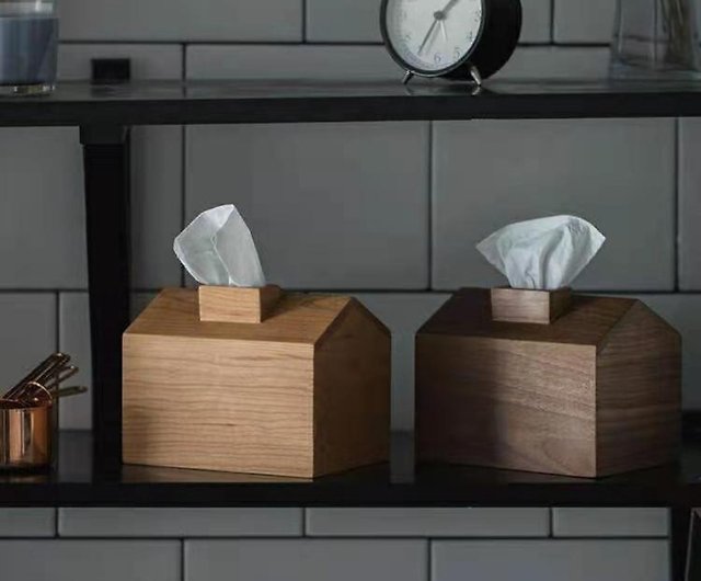 Wood Tissue Box by Make Market®