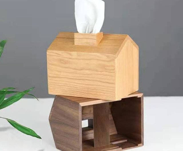 Wood Tissue Box by Make Market®