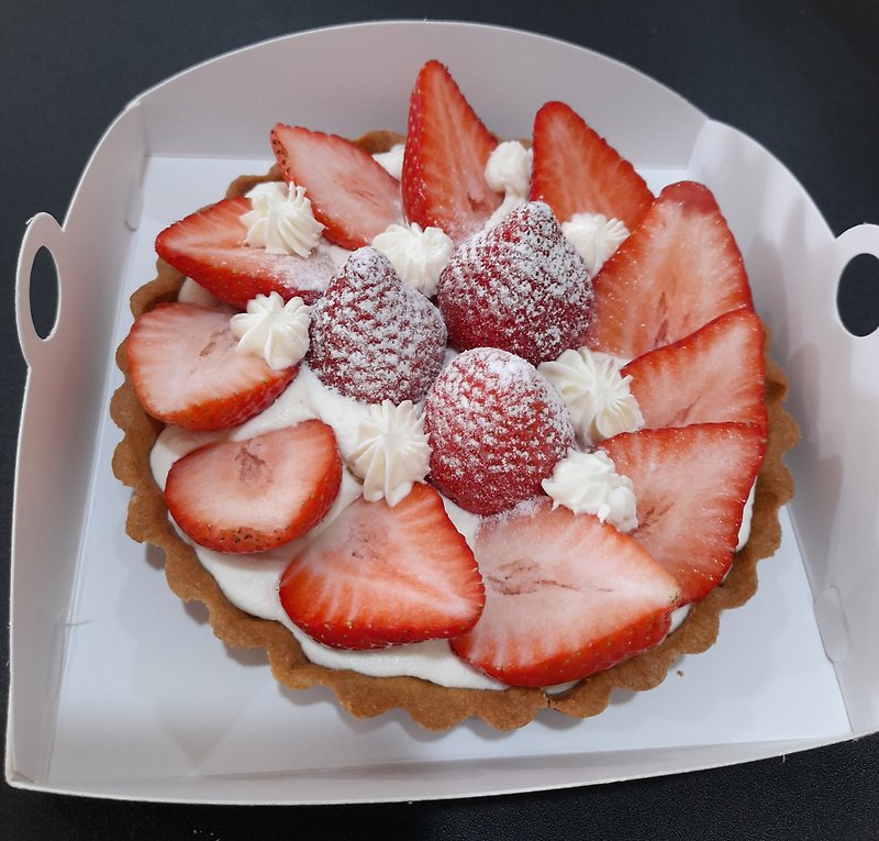 【季節限定】草莓香緹塔 - 蛋糕/甜點 - 其他材質 
