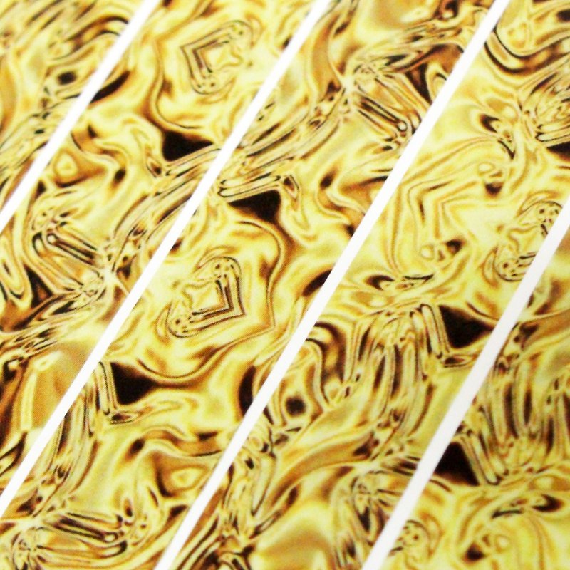 Sample Washi Tape Liquid Gold - มาสกิ้งเทป - กระดาษ 