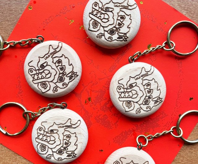 ビッグヘッドドラゴンキーホルダー - ショップ lolowood