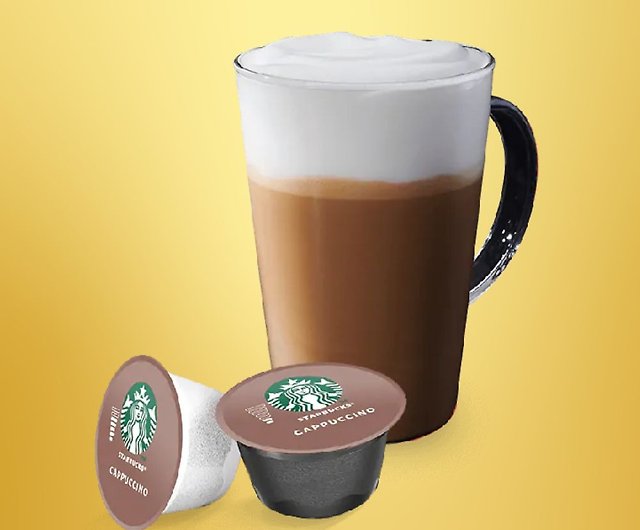 Dolce Gusto】Starbucks Cappuccino Capsules Soft Thick Milk Foam 12pcs x3 -  Shop dolcegusto-tw Coffee - Pinkoi