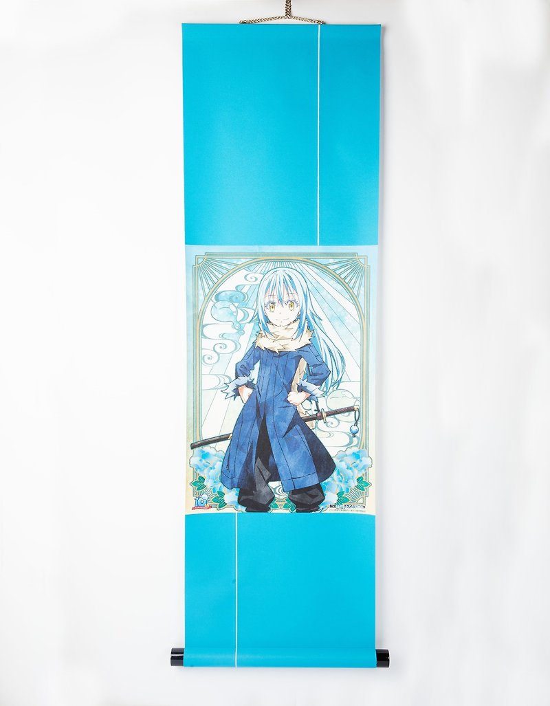 [Reincarnated Slime] Upright Hanging Scroll (C Light Blue) - Wall Décor - Paper Blue