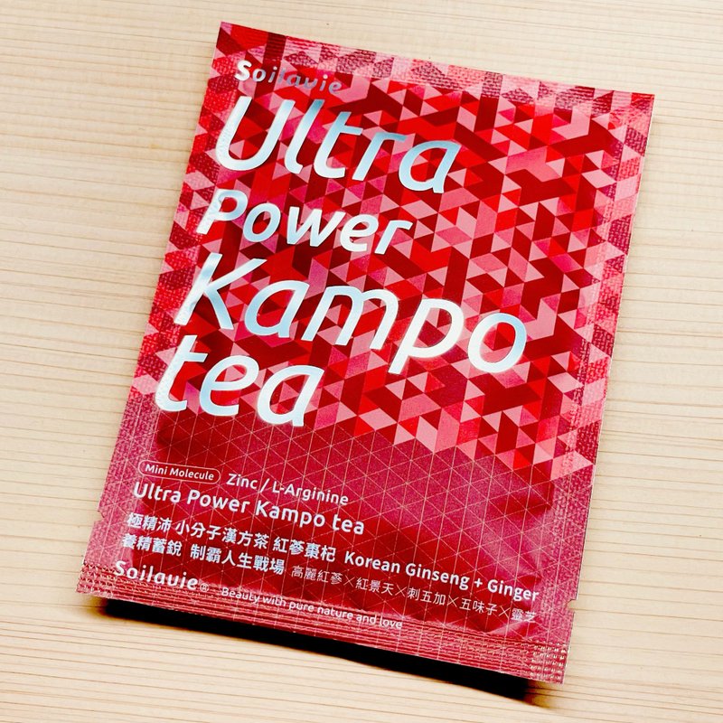 極精沛小分子漢方茶 紅蔘棗杞 高麗紅蔘×紅景天×刺五加×五味子 - 茶葉/茶包/水果茶 - 其他材質 