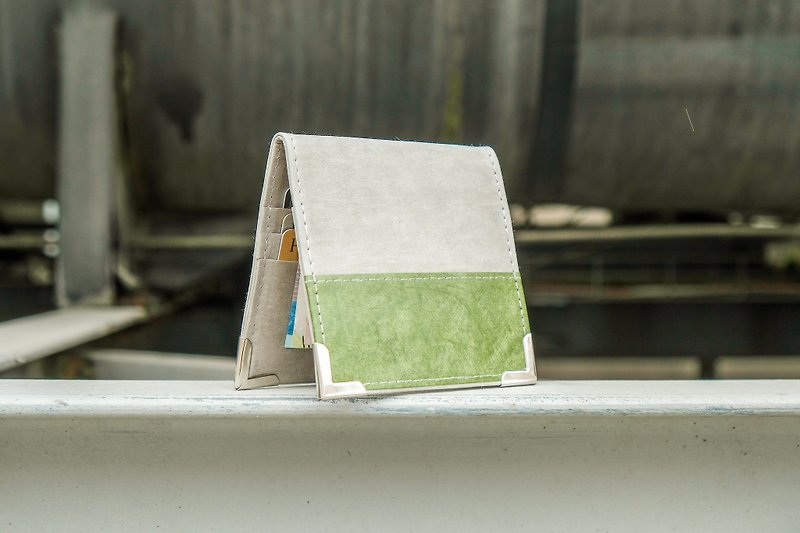 【紙造可能】 集色 patchwork 系列 輕便錢包 短夾 皮夾 - 銀包 - 紙 
