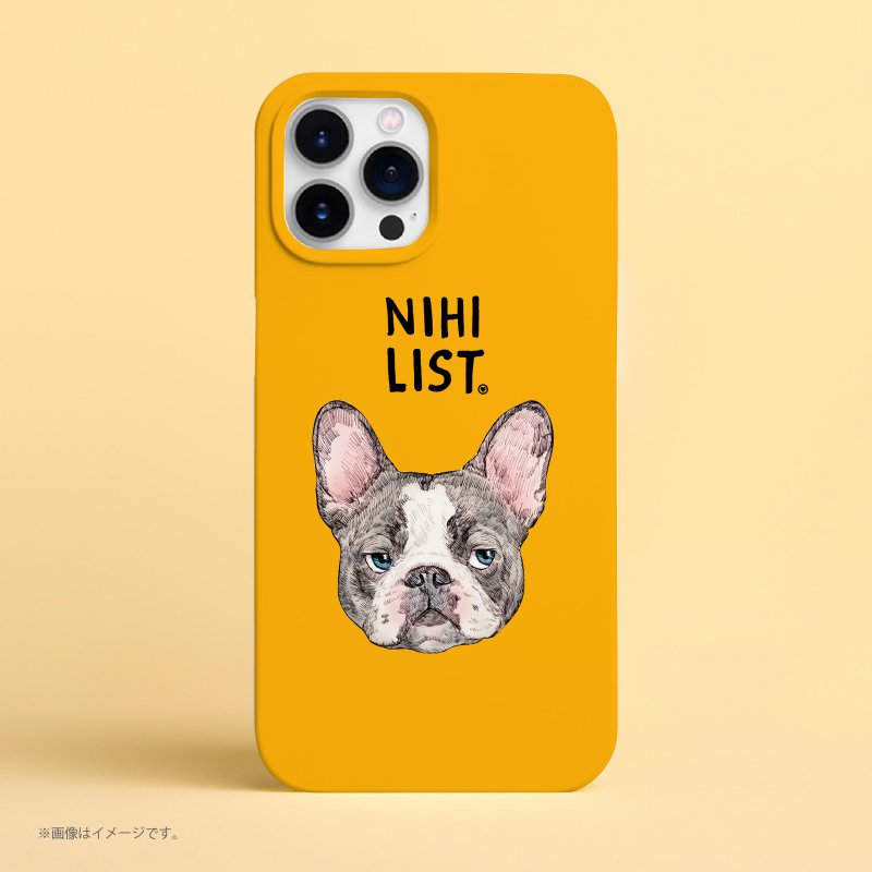 Original Smartphone Case / The nihilistic dog - เคส/ซองมือถือ - พลาสติก ขาว