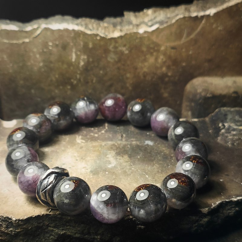 Auralite Trapiche - Bracelets - Gemstone Purple