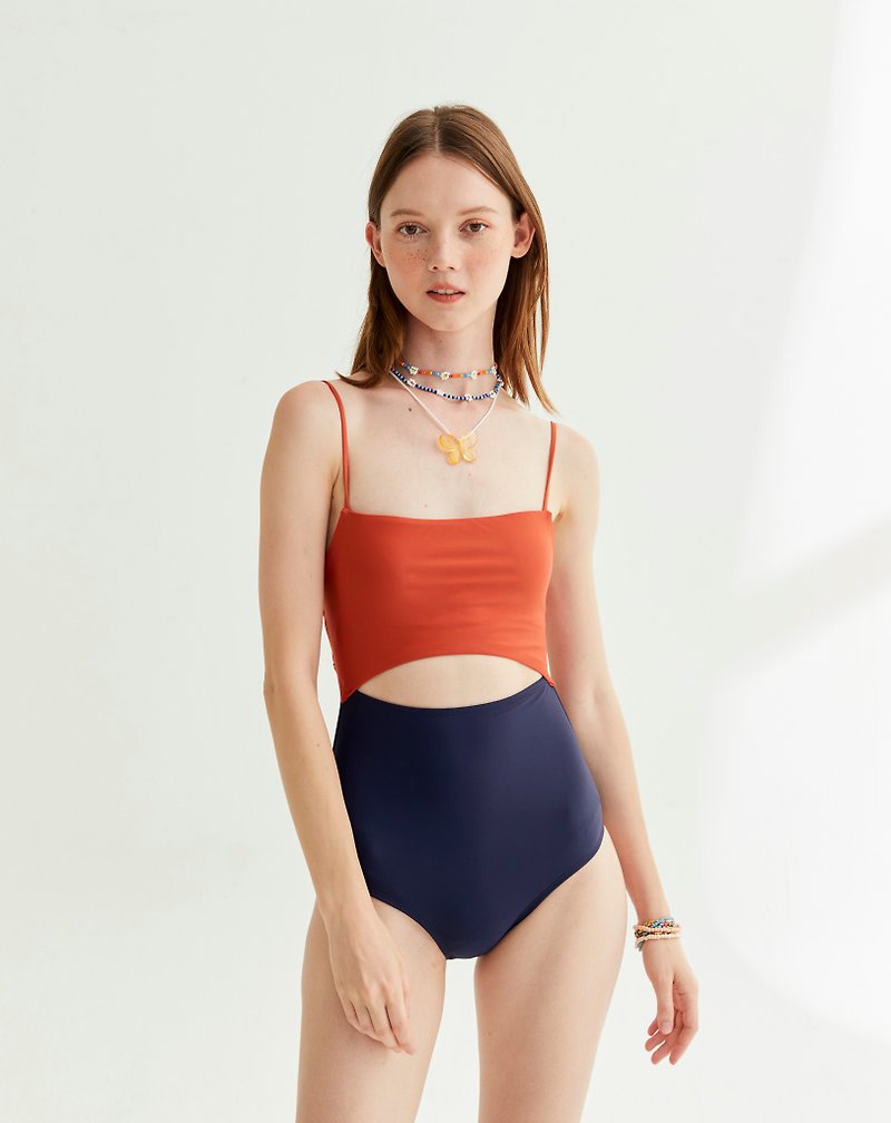 when.we.summer Swimwear / Emily / Apricot - Women's Swimwear - Other Materials Orange