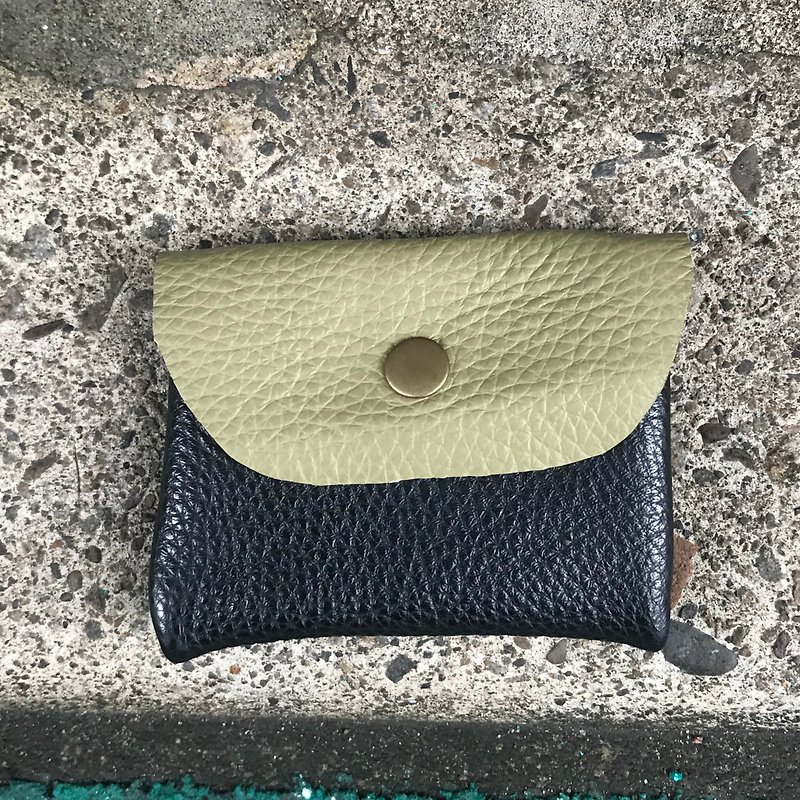 シエナの革財布 - 小銭入れ - 革 ブラック