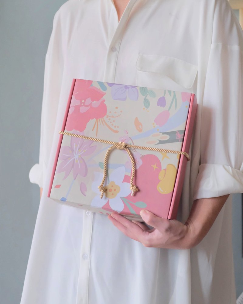 Japanese-style lucky bags with ropes/New Year gift boxes/prayer ornaments/Spring couplets - Dried Flowers & Bouquets - Plants & Flowers 