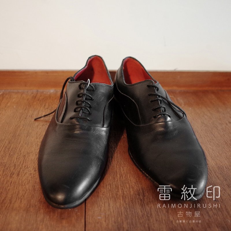 ZARA VERO CUOIO 兔年聯名款 皮鞋 二手皮鞋 黑色皮鞋 男鞋 EU41 - 男皮鞋 - 真皮 黑色