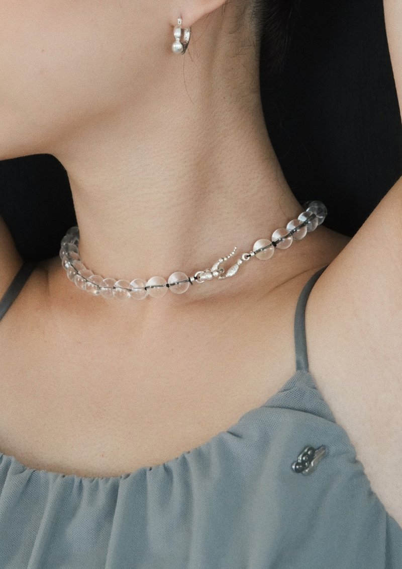 MN02- Crystal Growth Necklace - 項鍊 - 水晶 