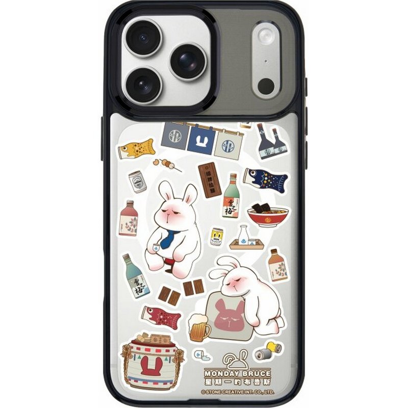星期一的布魯斯 每日微醺 iPhone17 Pro 透明/磁吸磁換式手機殻 - 手機殼/手機套 - 塑膠 多色