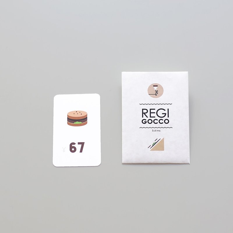 regi gocco card PAN / レジごっこカード　パン - 寶寶/兒童玩具/玩偶 - 紙 
