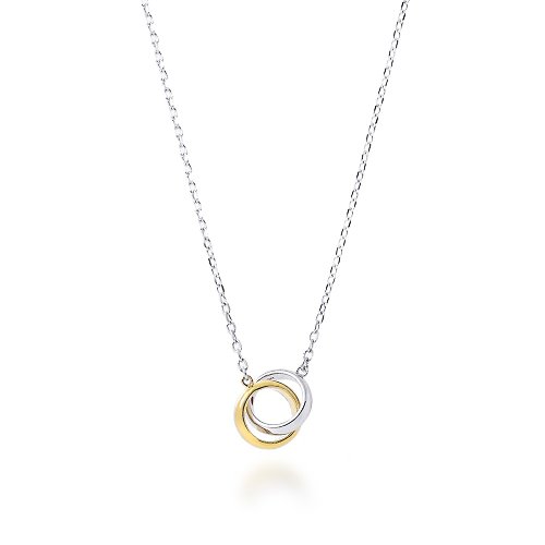 MARON Jewelry Interlocking Necklace (Gold)
