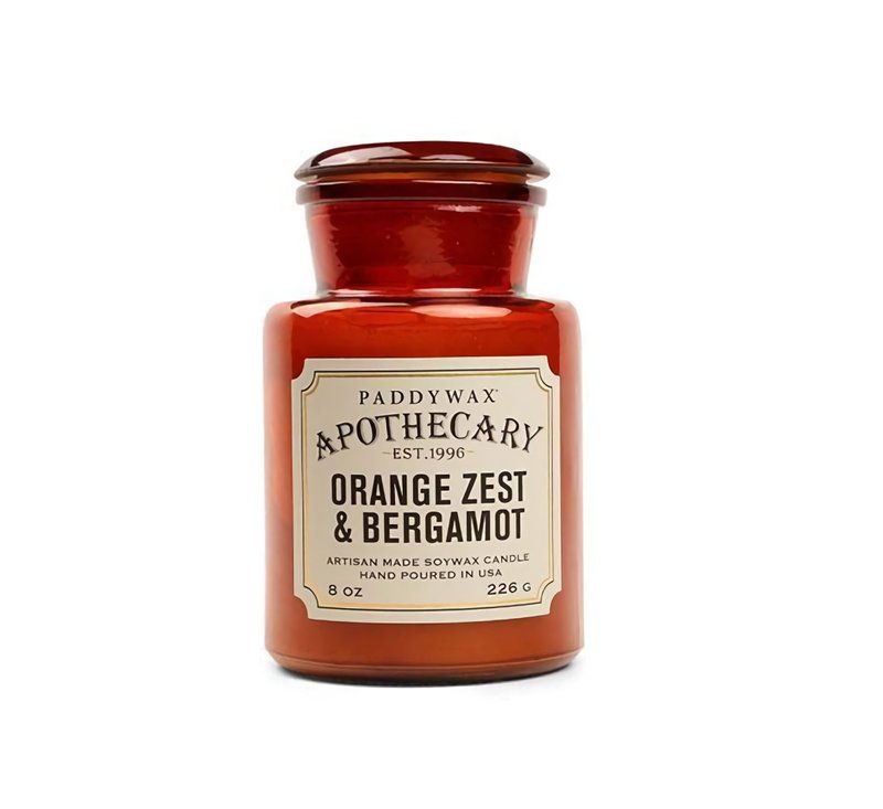 Paddywax Apothecary Orange Zest & Bergamot柑橘佛手柑香氛蠟燭 - 香氛蠟燭/燭台 - 其他材質 咖啡色